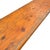 Brown Vintage Austrian Beer Hall Folding Bench For Sale - Image 8 of 8