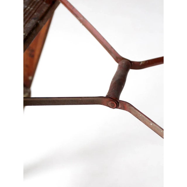 Vintage Painter's Wooden Ladder For Sale - Image 4 of 12