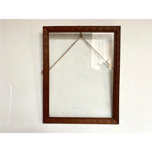 Vintage Carved Wooden Frame For Sale - Image 4 of 5