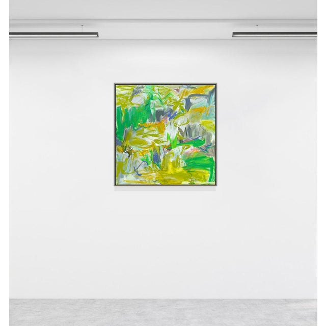 2020s "Renewal" by Trixie Pitts Abstract Oil Painting on Linen Canvas For Sale - Image 5 of 12