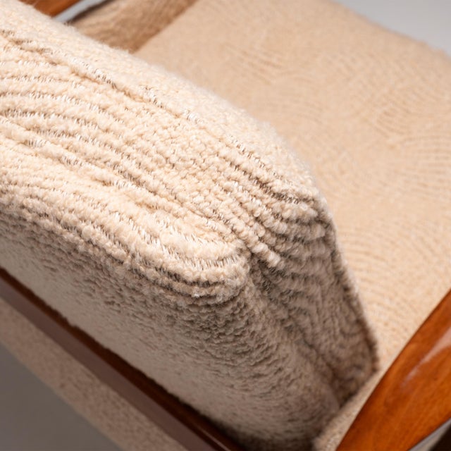 Beige Djursholm Lounge Chair in Teak by Ib Kofod-Larsen for Ope, 1960s For Sale - Image 8 of 15