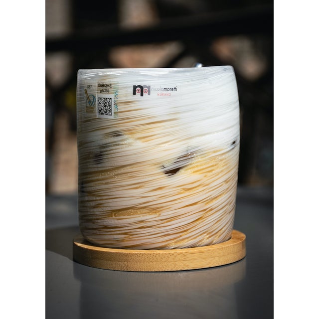 White Tequila Glasses by Mariana Iskra for Ribes Studio, Set of 6 For Sale - Image 8 of 8