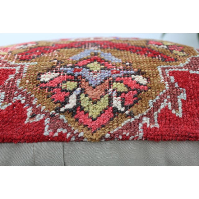 Textile Turkish Decorative Pillow Cover - 20”x20.5" For Sale - Image 7 of 12
