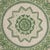 Contemporary Sample - Schumacher x Mark D. Sikes Montecito Medallion Fabric in Leaf Green For Sale - Image 3 of 6