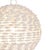 Contemporary Matthew Izzo Home Leena Sphere Wood Beaded Pendant Light For Sale - Image 3 of 3