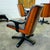 Vintage Wood and Leather Armchair, Italy, 1970s For Sale - Image 4 of 6