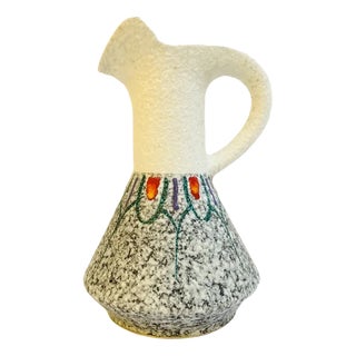 Italian Ceramic Vase by Roberto Rigon, 1970s For Sale