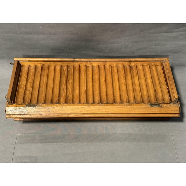 Antique Cigar Display Boxes in Wood, 1955, Set of 3 For Sale - Image 4 of 7