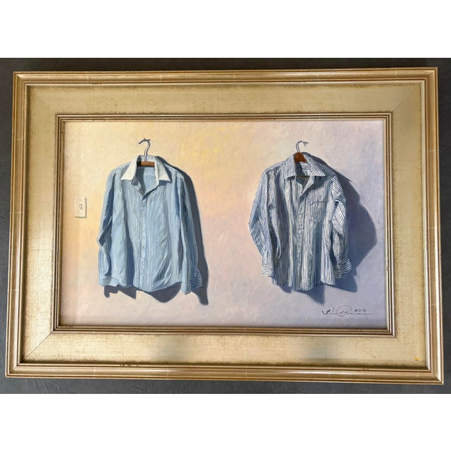 Eric Forstmann. Uncouple ~ 2016 Oil on Board Signature: Lower right appears to read Eric Forstmann 2016 Medium: Oil on...