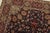 Textile Tabriz Rug 6’6” X 9’7” Blue Wool Vintage Traditional Hand-Knotted Carpet For Sale - Image 7 of 15