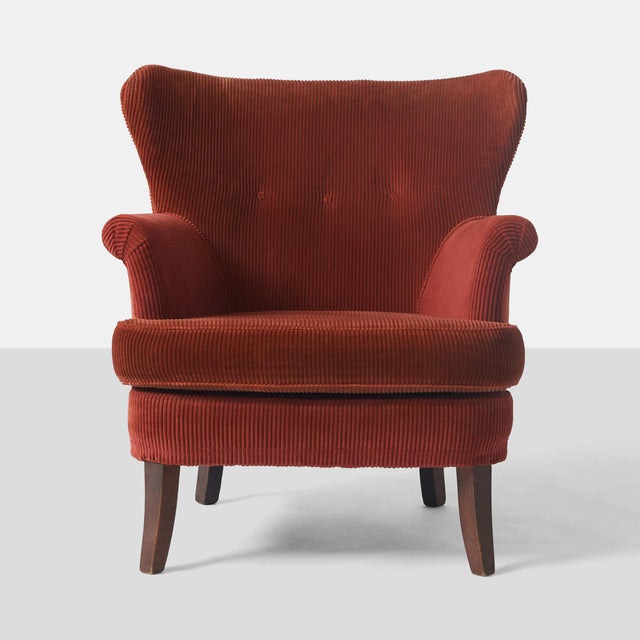 Theo Ruth Wingback Lounge Chair by Theo Ruth For Sale - Image 4 of 7
