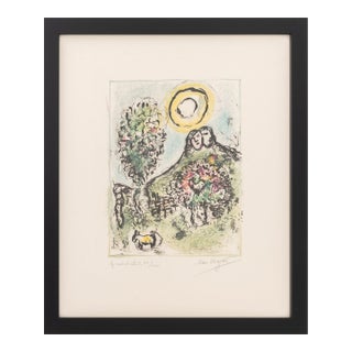 Marc Chagall "Le Baou De St. Jeannet Ii" Lithograph, 1969 For Sale