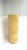 A cylindrical goatskin parchment-clad pedestal column, in the Modern style Postmodern Period, in the manner of design Karl...