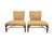 Offered here is a pair of Barbara Barry for Baker Furniture Slipper Chairs or Lounge Chairs. This inviting pair has an...