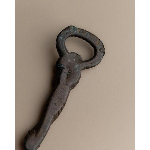 Black Vintage Rope and Knot Bottle Opener in Brass, Italy, 1960s For Sale - Image 8 of 11
