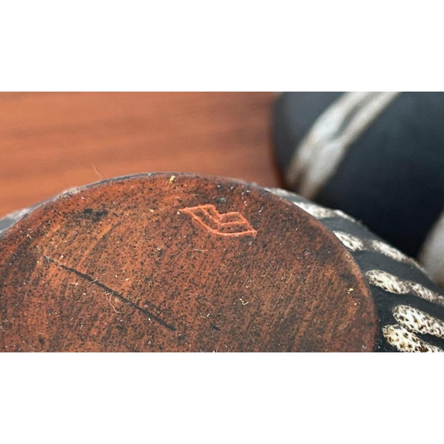 Mid-Century Modern German Studio Pottery Bowl with Jug and Small Mug by Monika Maetzel, 1960s, Set of 3 For Sale - Image 15 of 18