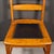 Late 19th Century Antique Tiger Maple Ladder Back Desk Chair C.1880-1910 For Sale - Image 5 of 7