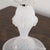 Italian Table Lamp in White Murano Glass, 2000s For Sale - Image 11 of 14