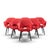 Eero Saarinen for Knoll Mid Century Bentwood Executive Dining Chairs - Set of 6 Each chair measures: 26.5 wide x 24 deep x...