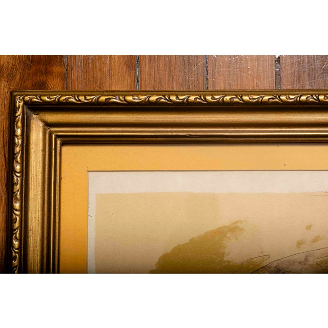 Wood 1970s Sandu Liberman “Shabbas Candles VIII B” Signed Lithograph, Framed For Sale - Image 7 of 8