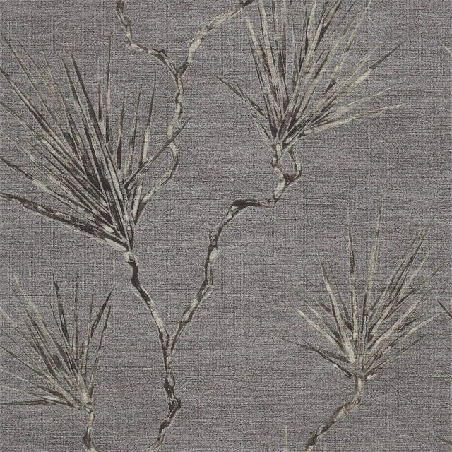 Harlequin Peninsula Palm Wallpaper in Truffle For Sale