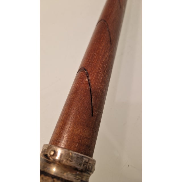 Wood Hanging Photo Holder Sticks in Wood and Metal from Gucci, 1970s, Set of 2 For Sale - Image 7 of 17