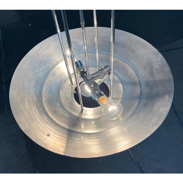 Mid-Century Modern Mid-Century Modern Art Deco Style Pendant Lamp, 1950s For Sale - Image 3 of 18