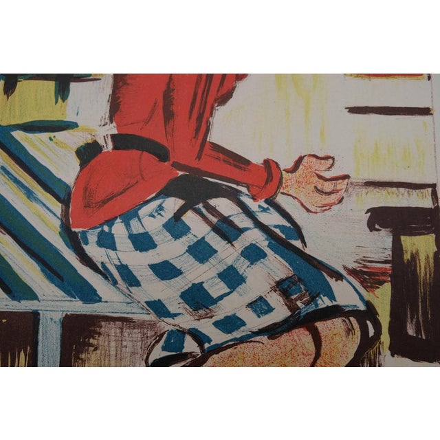François Desnoyer, La femme au comptoir, Etching For Sale - Image 4 of 8