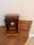 1920s Antique Art Nouveau Golden Oak Smoker's Cabinet, 1920, Set of 2 For Sale - Image 5 of 7