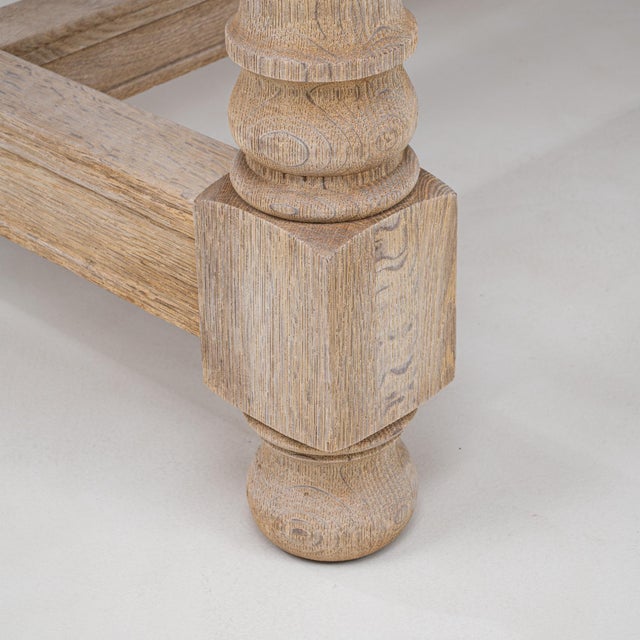 20th Century Belgian Oak Dining Table For Sale - Image 13 of 18