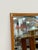 Vintage MCM Dixie Act II Walnut Mirror, Brass Details Wall Accent, Campaign For Sale In Tampa - Image 6 of 8