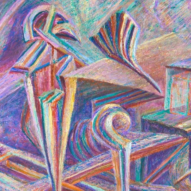 Contemporary 'Geometric Abstract' by Duane Bousfield For Sale - Image 3 of 11