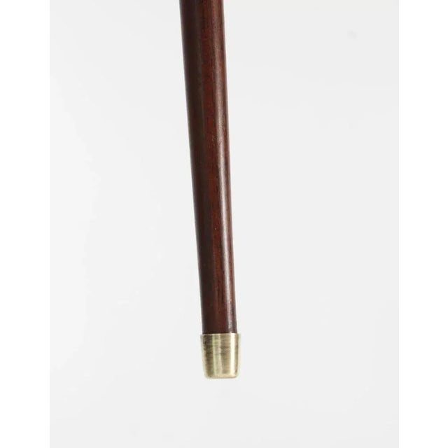 Wood Antique Russian Silver Gilt and Jade Enamel Walking Stick, 1800s For Sale - Image 7 of 11