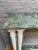 Stone Antique French Fireplace Mantel in Verdi Antico and Statuary Marble, 1830 For Sale - Image 7 of 10