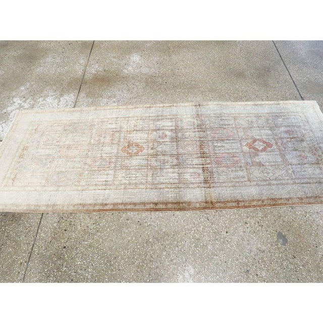 Textile Galerie Shabab Collection Mid-20th Century Handmade Turkish Sivas Runner For Sale - Image 7 of 9
