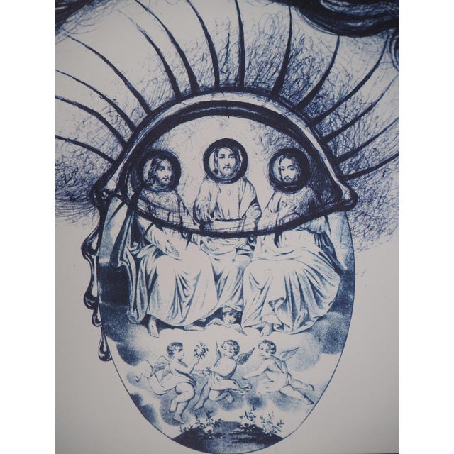 Salvador Dali, Surrealist Eye, Lithograph For Sale - Image 5 of 8
