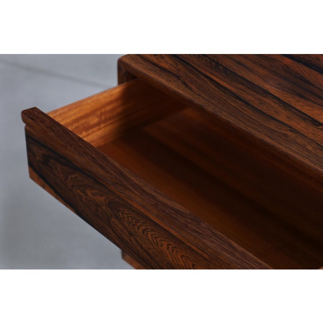 Scandinavian Modern Brazilian Rosewood Nightstands by Westnofa For Sale - Image 12 of 15