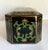 Black Vintage Chinoiserie Faceted Black Lacquer Bird and Blossom Jewel Box For Sale - Image 8 of 12