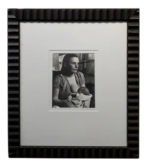 Horace Bristol -Rose of Sharon -Portrait of Migrant Mother Breastfeeding -1937 Silver Gelatin