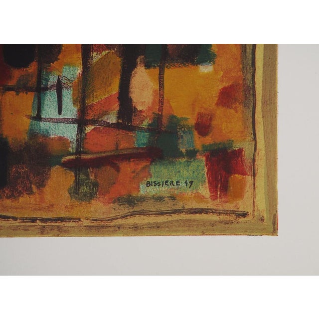 Roger Bissiere, Composition abstraite, Lithograph For Sale - Image 6 of 7