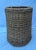 Wood California Coastal Chic Rattan Wicker Round Table With Glass Top For Sale - Image 7 of 9