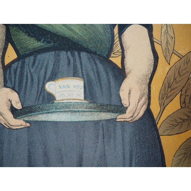 Adolphe Willette, Van Houten, Woman and Cocoa, 1895, Original Lithograph For Sale - Image 8 of 9
