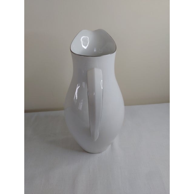 Mid-Century Modern 1930s Kpm Trude Petri-Raben Bauhaus Urbino Pitcher For Sale - Image 3 of 8