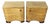 Art Deco Bedside Tables by Jindřich Halabala for Up Závody, 1930s, Set of 2 For Sale