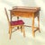 Mid-Century Modern 1950s MCM Natural Rattan Bamboo Writing Desk Table & Chair Set For Sale - Image 3 of 7