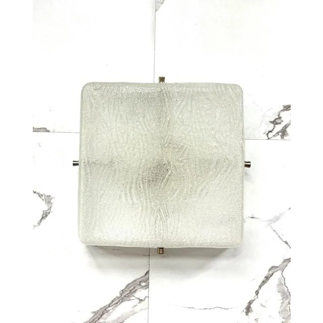 Vintage Wall Lamp in Glass from Kalmar, 1960s For Sale - Image 4 of 8