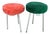 Stools from VEB Elektroinstallation Deutschneudorf, East Germany, 1960s-1970s, Set of 2 For Sale