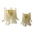 Early 21st Century Clear-Gold Petali Murano Glass Wall Sconces by Simoeng, Set of 2 For Sale - Image 5 of 5