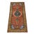 3x8Ft. Brunt Orange Persian Design Inspired Hand Knotted Wool Runner Rug For Sale