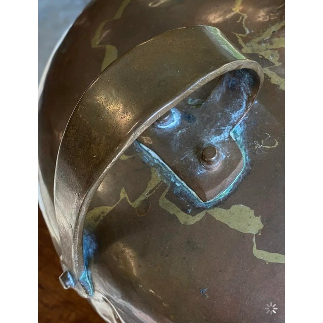 Early 20th Century Early 20th Century Figured Copper Water Jug For Sale - Image 5 of 7